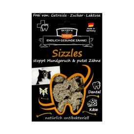   Qchefs Sizzles Természetes fogtisztító jutalomfalat kutyáknak 65g