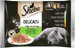   Sheba Delicacy in Jelly - alutasakos válogatott nedves eledel macskák részére 4x85g
