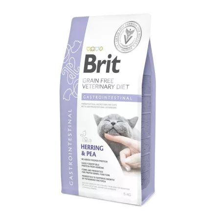 Brit GF Veterinary Diets CAT Gastrointestinal gyógytáp macskáknak 400g lejárat közeli