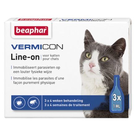 Beaphar Vermicon Spot On macskák részére (3x1ml)