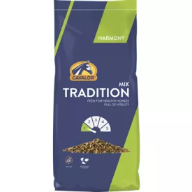 Cavalor Tradition Mix zabmentes müzli hobbi és érzékeny gyomrú lovaknak 20kg (472471)