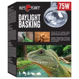   Repti Planet Basking Daylight All in One - természetes nappali fényt sugárzó izzó - (75W)