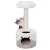 Trixie 43794 Nuria Scratching Post - fehér/szürke kaparófa-macskabútor macskáknak 