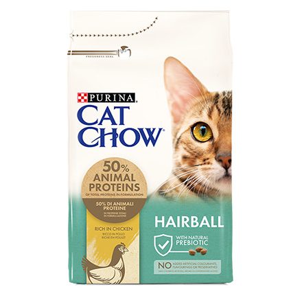 Cat Chow Adult Hairball Control száraz macskaeledel 15kg