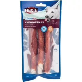   Trixie 31373 jutalomfalat  Dentafun kacsahúsos pálcikák - jutalomfalat kutyák részére 17cm 3db
