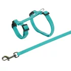 Trixie 6260 hám és póráz szett - gyorscsattal nyulak részére (25-44cm/10mm)