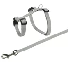 Trixie 6260 hám és póráz szett - gyorscsattal nyulak részére (25-44cm/10mm)