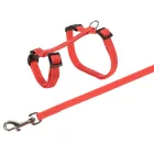 Trixie 6260 hám és póráz szett - gyorscsattal nyulak részére (25-44cm/10mm)