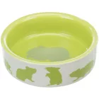 Trixie 60731 Ceramic Bowl - színes kerámia tál hörcsögök részére (80ml /Ø8cm)