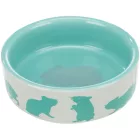 Trixie 60731 Ceramic Bowl - színes kerámia tál hörcsögök részére (80ml /Ø8cm)