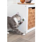 Trixie 42242 Catnip Ball with Holder - macskamenta labda tartóval macskák részére (Ø5cm)