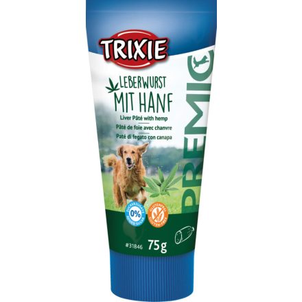 Trixie 31846 Liver Pâté with hemp - jutalomfalat májjal és kenderrel kutyák részére 75g