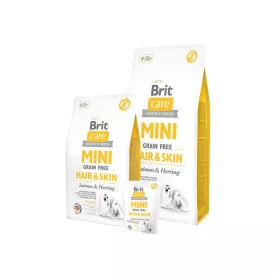Brit Care Mini Grain-free Hair & Skin Salmon & Herring 2kg