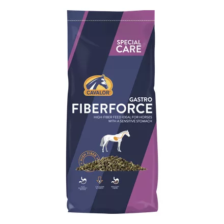 Cavalor FiberForce Gastro magas rosttartalmú ló takarmány 15 kg (472312)