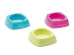   SAVIC Nibble Plastic Bowl - Műanyag tál tengerimalacok részére (12x12x4,5cm)