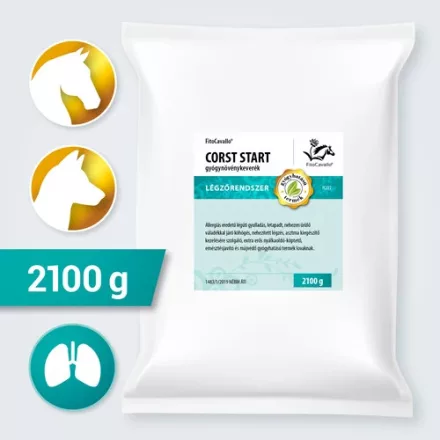 FitoCavallo CORST START gyógynövénykeverék allergiás köhögés, asztma esetén+májvédelem lovaknak és kutyáknak 2100g