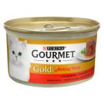   Gourmet Gold Melting Heart marha - nedvestáp macskák részére 85g