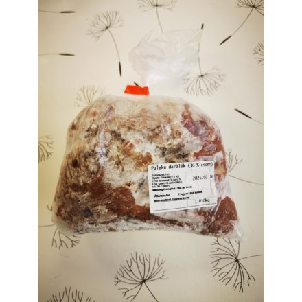 Fagyasztott pulyka darálék 30% csonttal kutyáknak 1kg