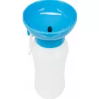 Trixie 24609 Bottle with Drinking Bowl - Műanyag úti itató, tállal kutyák részére (0,55l)