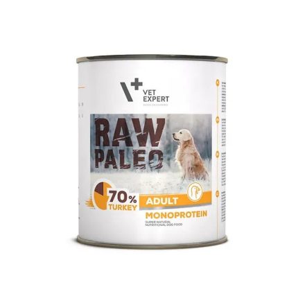 Raw Paleo Pulyka konzerv felnőtt kutyák részére 800g