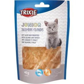   Trixie 42754 Junior Salmon Clouds - lazacos jutalomfalat kölyök macskák részére 40g