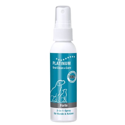 PLATINUM OralClean+Care Forte fogápoló spray kutyának és macskának 65ml