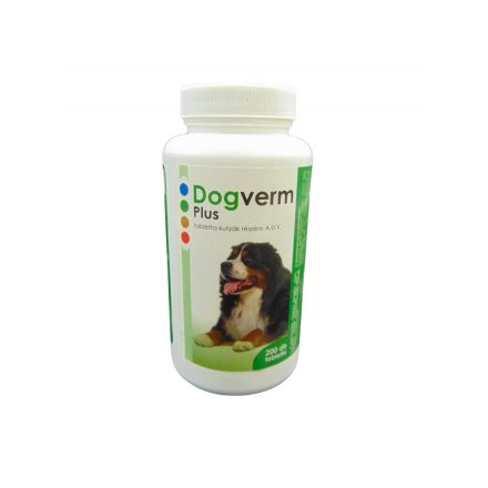 Dogverm Plus Tabletta kutyák részére 200db