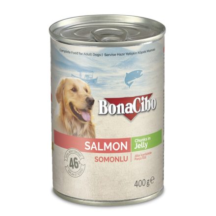 Bonacibo Canned Adult Dog lazacos konzerv kutyáknak 400g