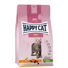 Happy Cat Junior Ente-kacsa száraz macskaeledel 1,3kg
