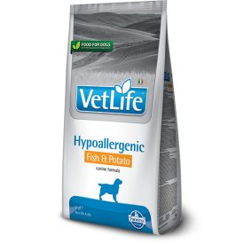   Vet Life Natural Diet Dog Hypoallergenic Fish&Potato gyógytáp 2kg