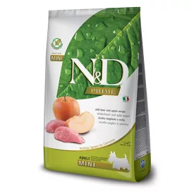   N&D Dog Prime Adult mini wild boar & apple (vaddisznó-alma) száraz kutyatáp 800g