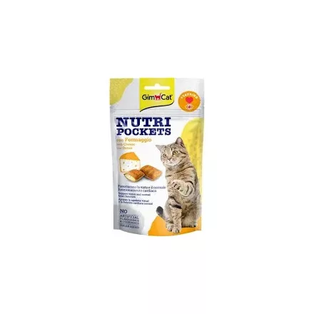 GimCat Nutri Pockets jutalomfalat - Sajt 60g