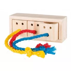   Trixie 62815 Snack Cube - Fajáték nagypapagájok és rágcsálók részére (16x6x7cm)