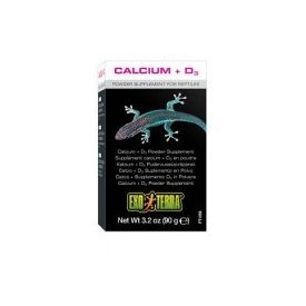 Exo-Terra Calcium + D3 kalcium + D3 vitamin por 90g