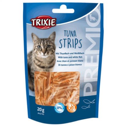 Trixie 42746 Premio Tuna Strips - jutalomfalat (tonhal,fehérhal) macskák részére 20g