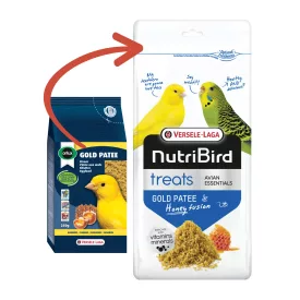   Versele-Laga NutriBird Treats Gold Patee Honey fusion lágyeleség kanáriknak 250g (422231)