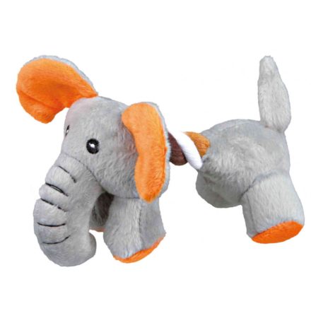 Trixie 35821 Animal with Rope - plüss játék (kutya/elefánt) kutyák részére (17cm)