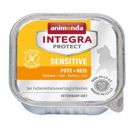 Animonda Integra Protect Sensitive Pulyka & rizs 100g - Nedvestáp emésztőszervi problémákra (86852)
