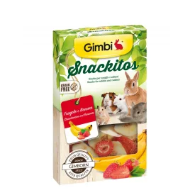   Gimbi Snackitos eper és banán ízű jutalomfalat rágcsálóknak 60g