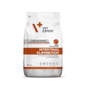   Vet Expert Veterinary Diet Intestinal Elimination gyógytáp emésztőrendszeri problémákra kutyának 2kg