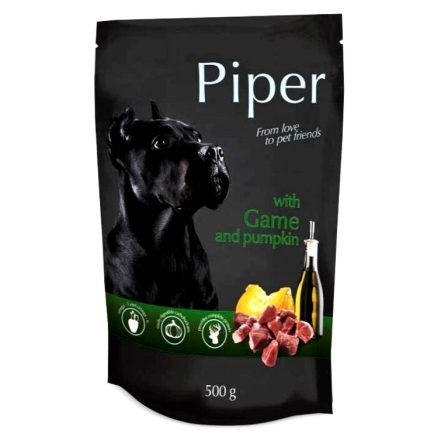 Piper Adult Game & Pumpkin alutasakos eledel (vadhússal és sütőtökkel) 500g