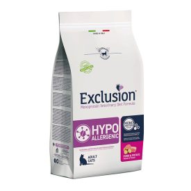   Exclusion Veterinary Diet Cat Hypoallergenic Pork and Potato gyógytáp macskának 300g