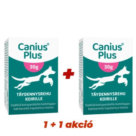 Canius® Plus probiotikum kutyának 30g 1 + 1 akció