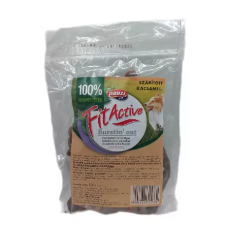 FitActive snack szárított kacsamell jutalomfalat kutyának 100g