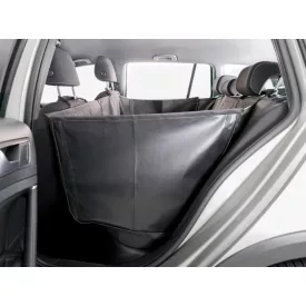   Trixie 1348 Protective Car Seat Cover with Side Parts, dividable - autós üléstakaró (hátsó ülésre,fekete) 1,50x1,35m