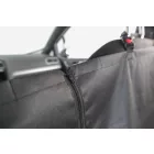 Trixie 1348 Protective Car Seat Cover with Side Parts, dividable - autós üléstakaró (hátsó ülésre,fekete) 1,50x1,35m