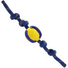 KONG® Jaxx Brights Ball - labda kötéllel 8cm