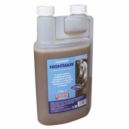Equimins Nightmare Liquid – Nyugtató gyógynövényi oldat temperamentumos lovaknak 1 liter