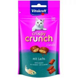   Vitakraft Crispy Crunch Classic  -  jutalomfalat macskák részére lazaccal 60g