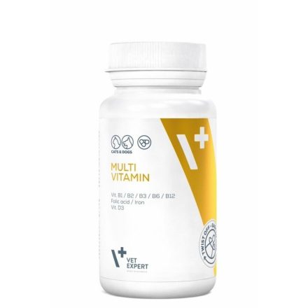 Vet Expert Multivitamin Twist kapszula vitamin- és ásványi anyag kiegészítő kutyának és macskának 30db